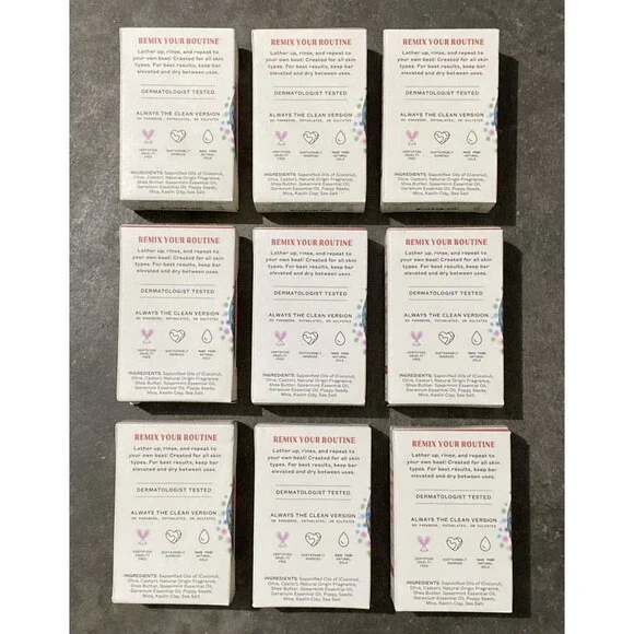 (9) Jukebox Watermelon Disco Natural Body Soap Bar Dr. Squatch Agave Poppy Seed - Picture 2 of 2